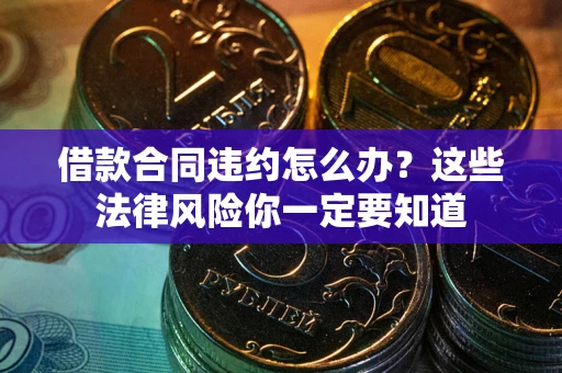 武汉借款合同违约怎么办？这些法律风险你一定要知道
