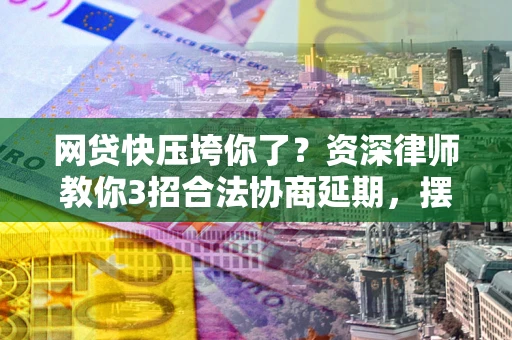 武汉网贷快压垮你了？资深律师教你3招合法协商延期，摆脱暴力催收！
