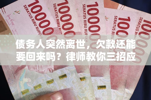 武汉债务人突然离世，欠款还能要回来吗？律师教你三招应对