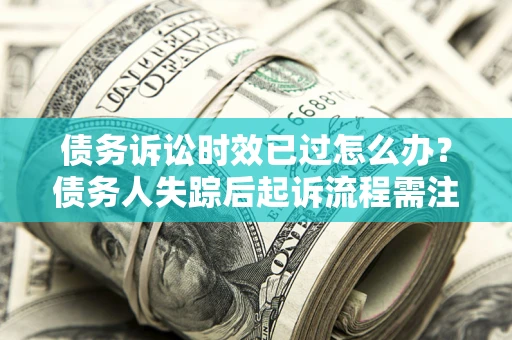 武汉债务诉讼时效已过怎么办？债务人失踪后起诉流程需注意什么？