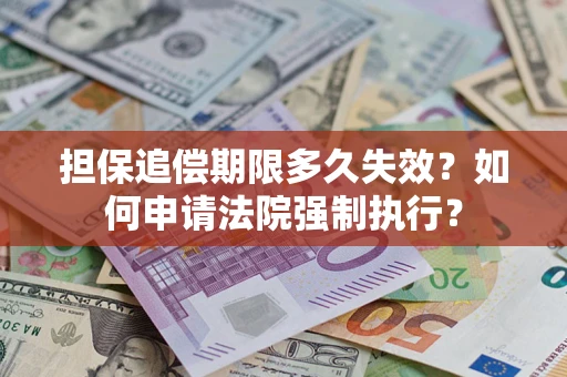 武汉担保追偿期限多久失效？如何申请法院强制执行？