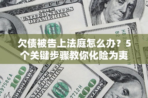 武汉欠债被告上法庭怎么办？5个关键步骤教你化险为夷