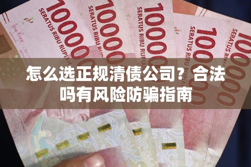 武汉怎么选正规清债公司？合法吗有风险防骗指南